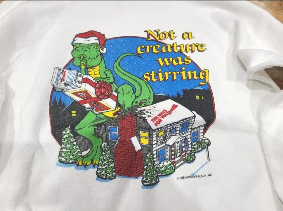 1988 버드와이저 빈티지스웻셔츠 상품이미지1