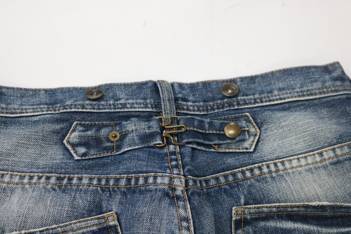 e.a.p 빈티지 신치백 하프 데님 팬츠 상품이미지4