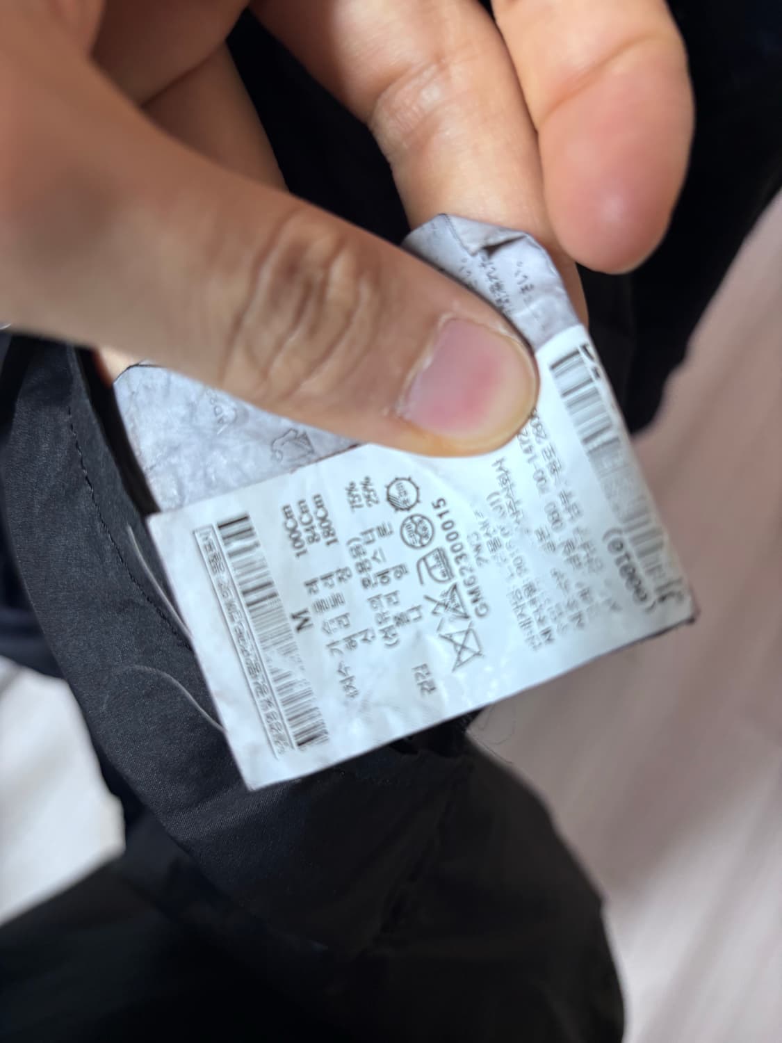 Comme des garcons homme 나일론폴리 코트 2015 M 상품이미지5