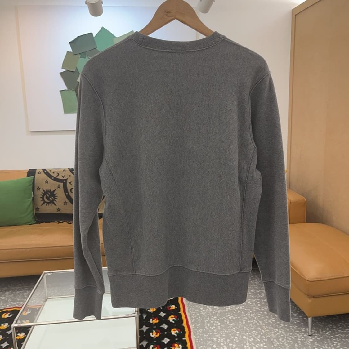 챔피온 리버스위브 모던 베이직 기모 맨투맨 M C07390 상품이미지4