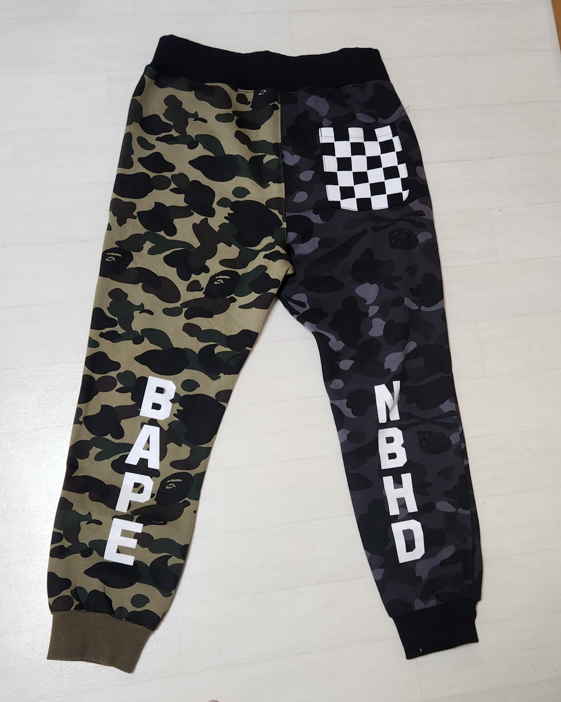 베이프×네이버후드 카모팬츠 상품이미지2