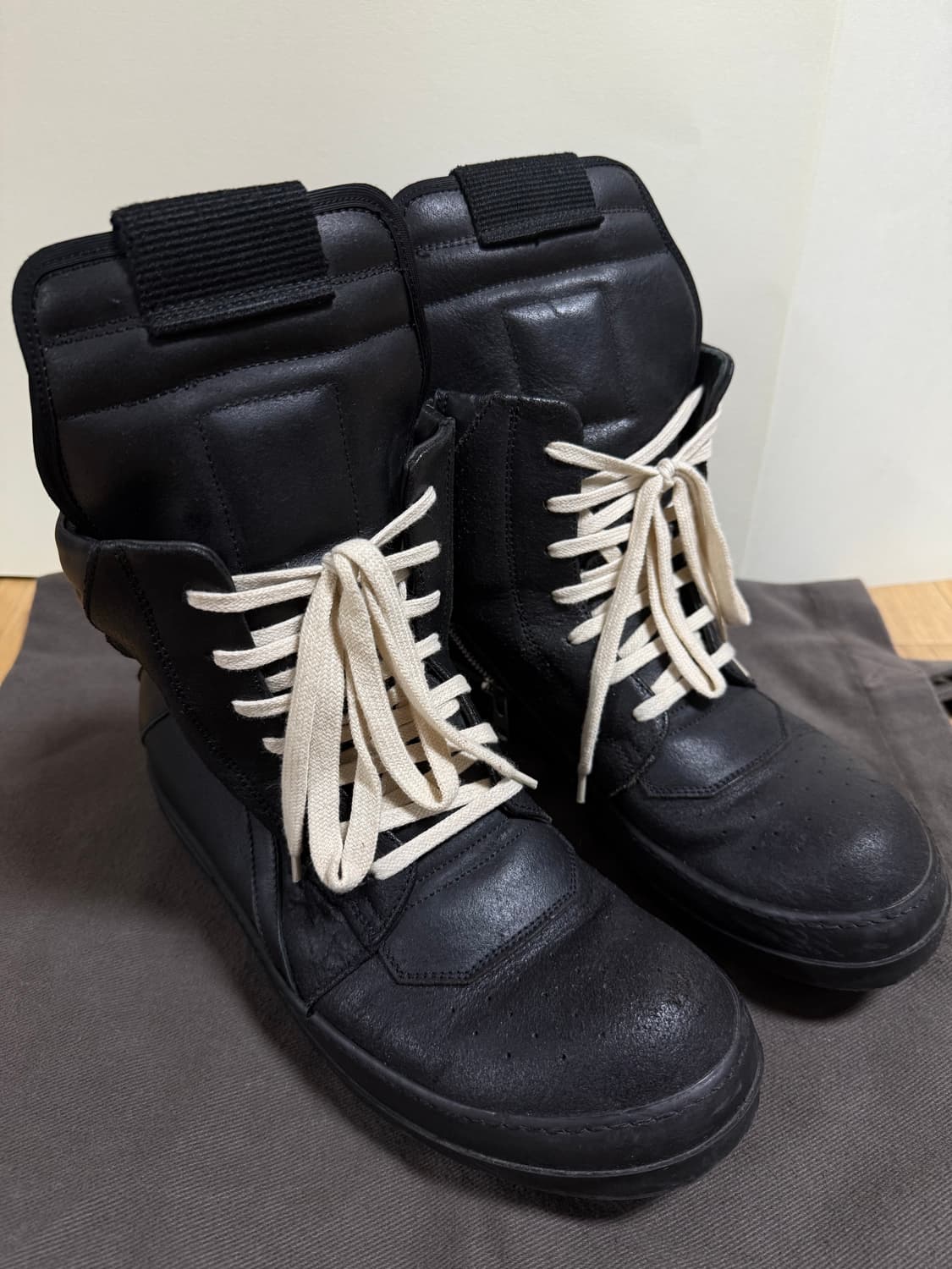 릭오웬스 지오바스켓 40 올블랙 상품이미지1