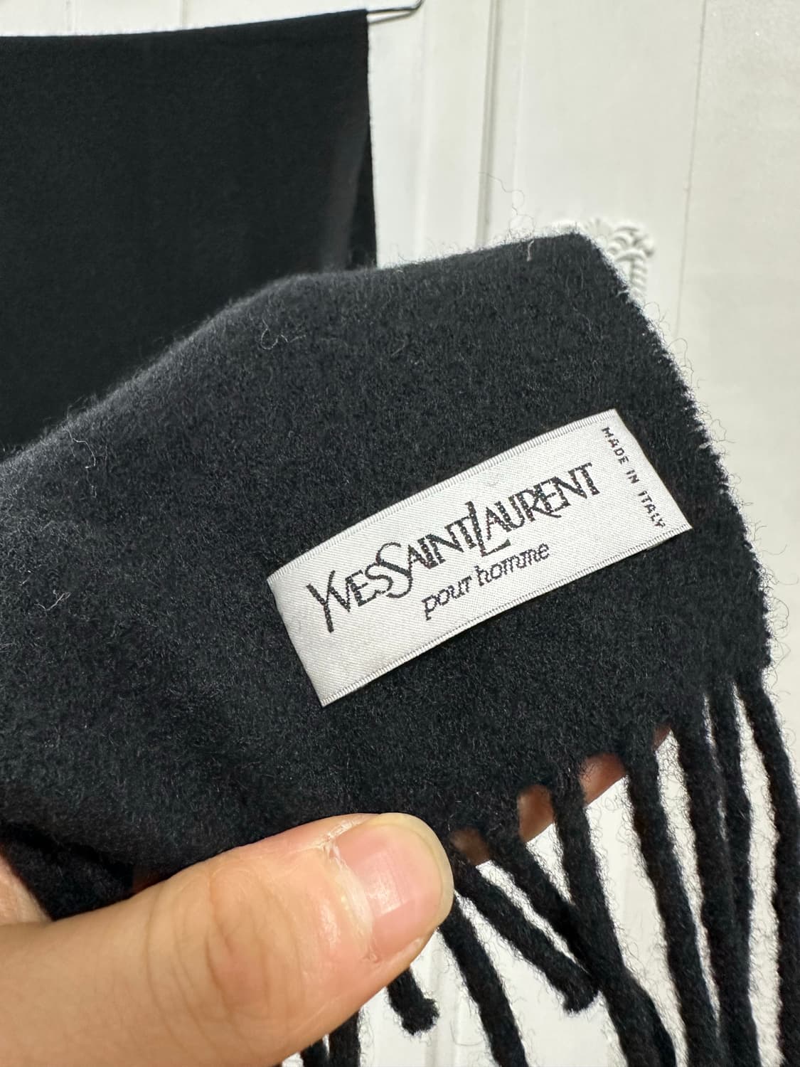 입생로랑 울 캐시미어 머플러 상품이미지4