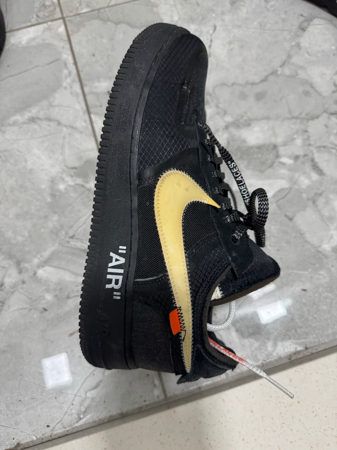 오프화이트 에어포스 블랙 280 상품이미지5