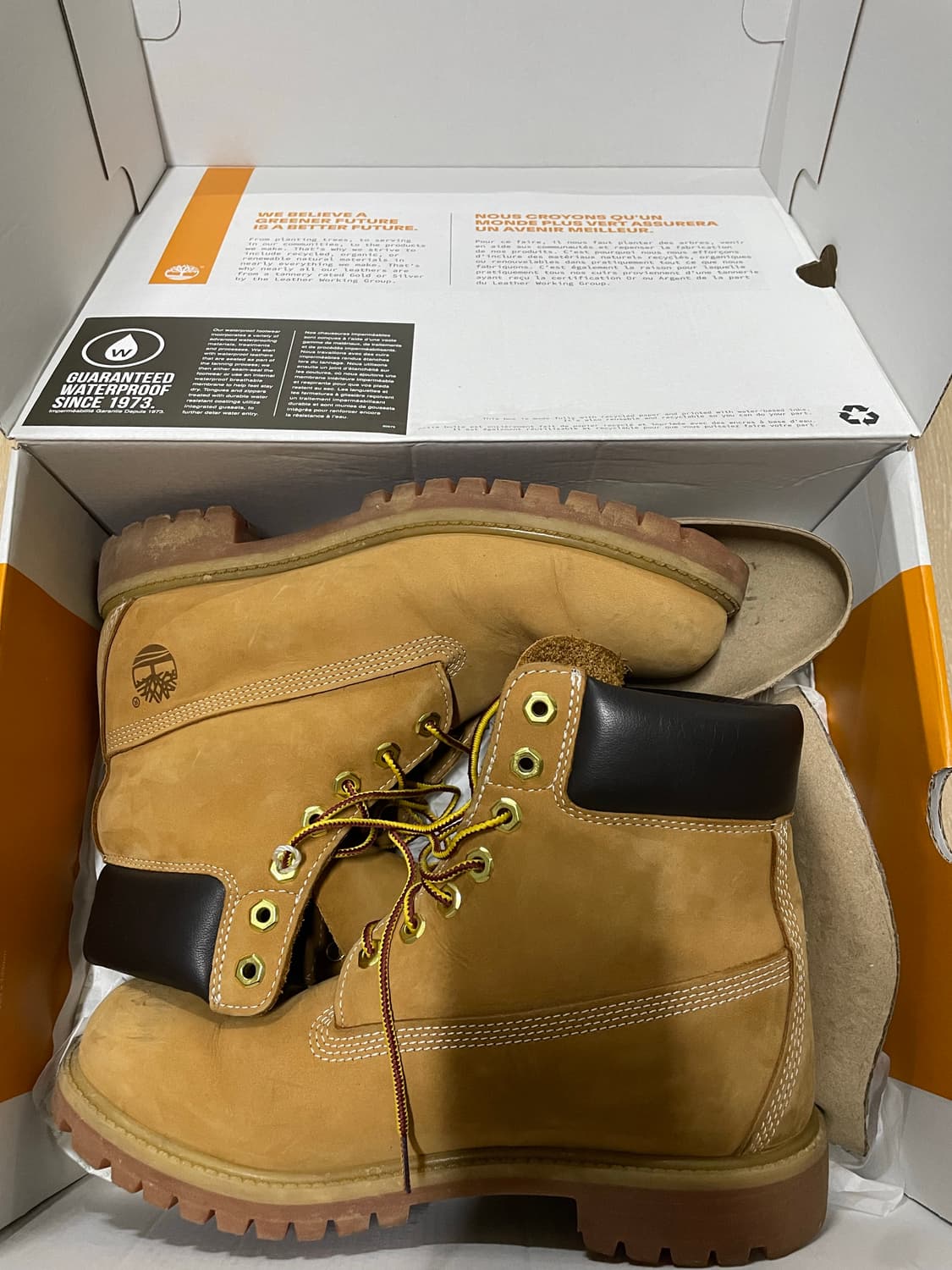 팀버랜드 6인치 워터프루프 부츠 265 상품이미지1