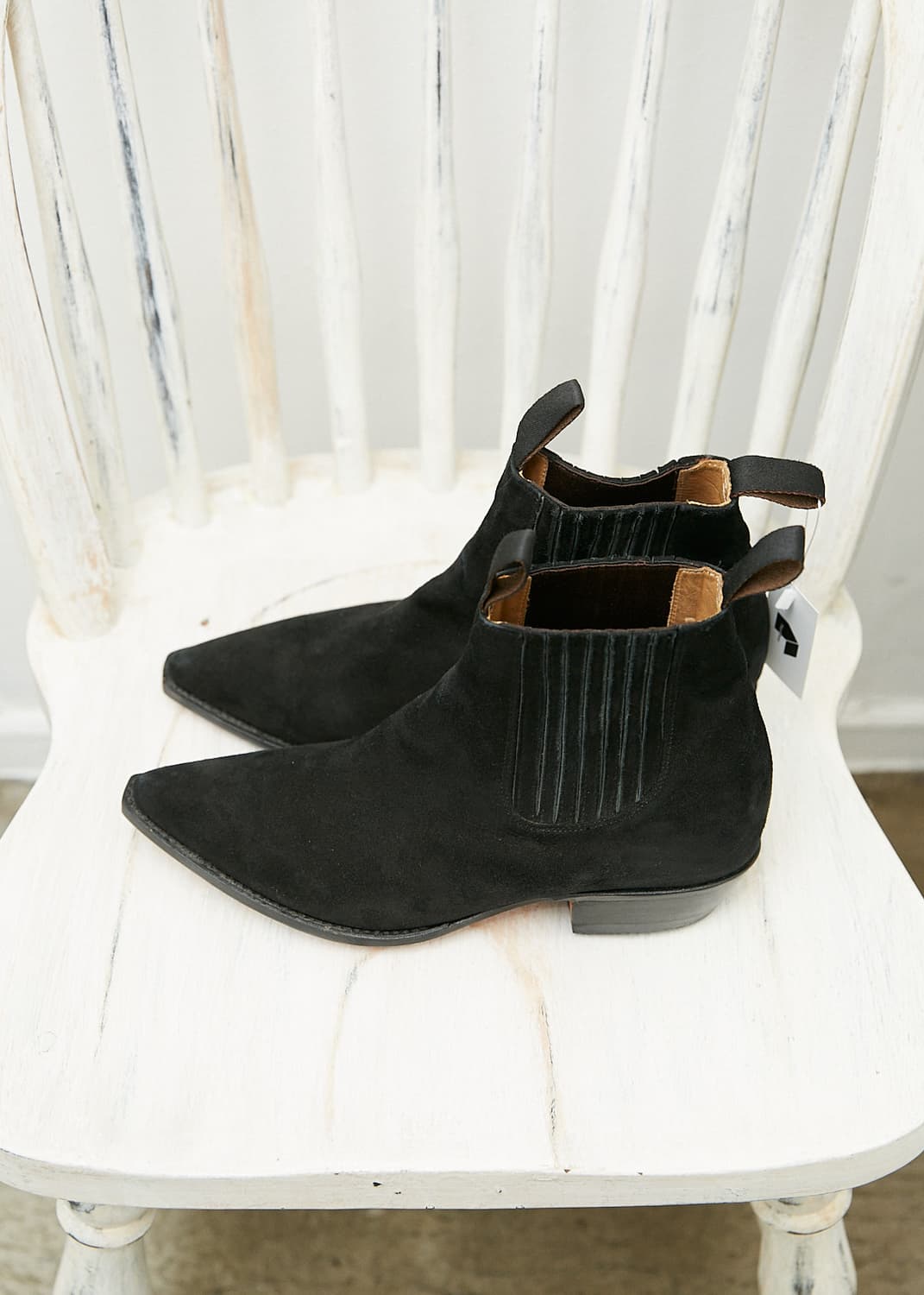 Suede Western Chelsea Boots 상품이미지1