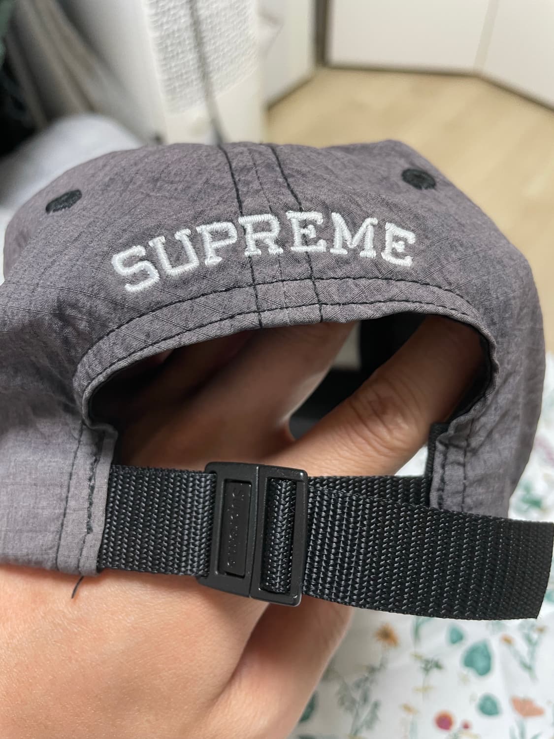 슈프림 코듀라캡 그레이 팝니다 상품이미지3