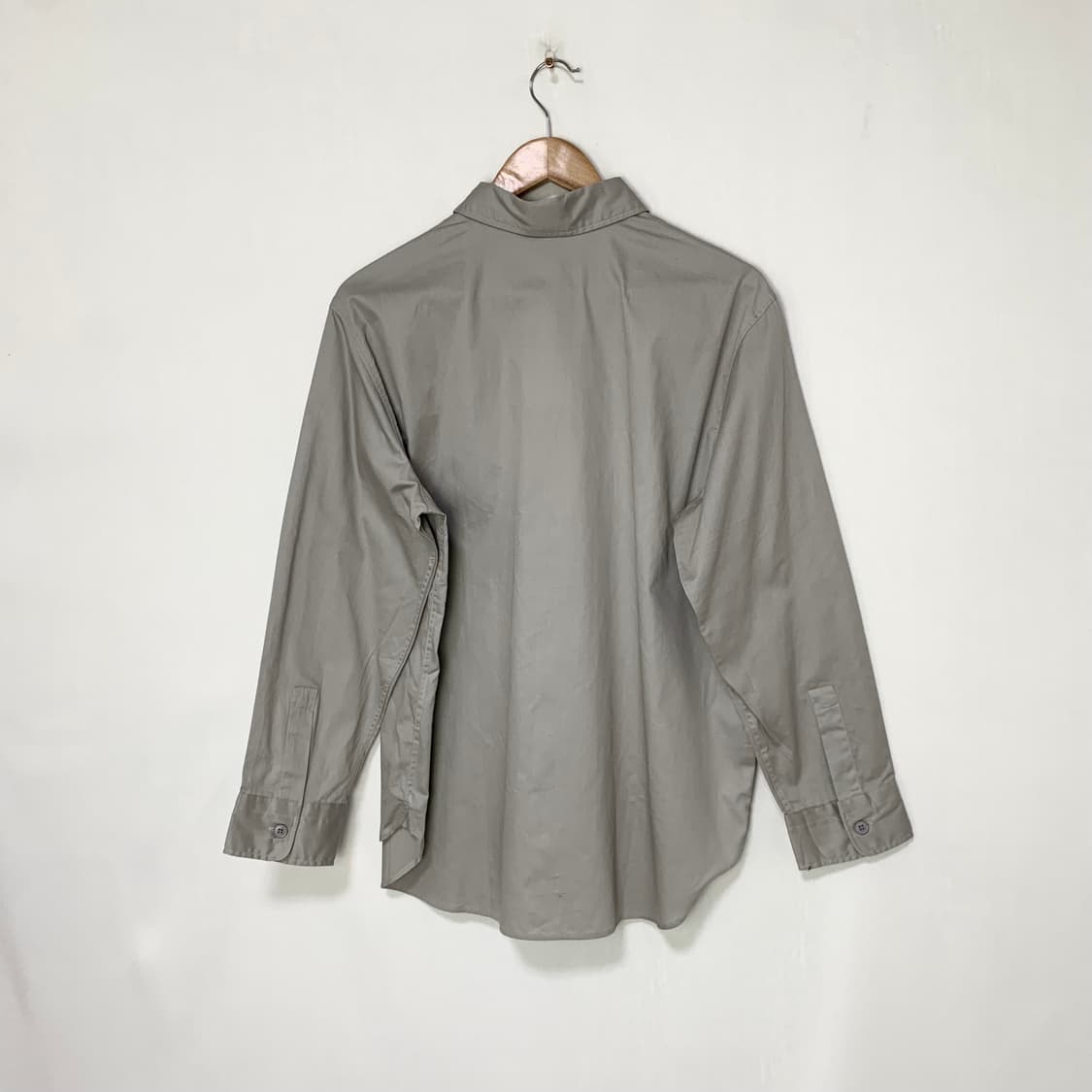 아네스베 아녜스베 paris 실키 셔츠 쿨 그레이 1사이즈 남녀공용 상품이미지3