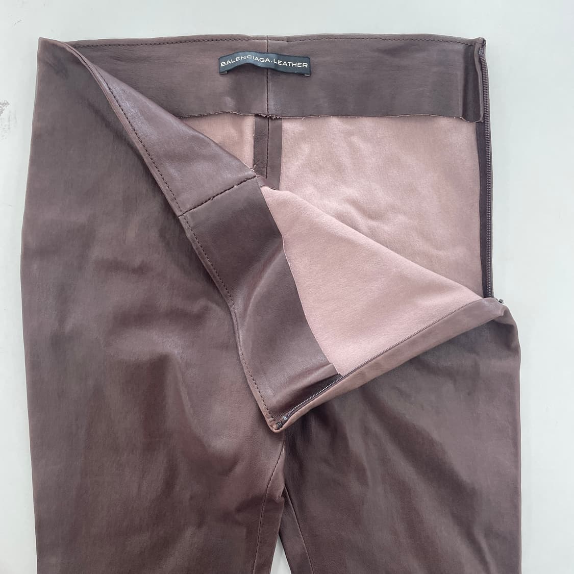 13fw 발렌시아가 레더 슬램 팬츠 상품이미지7
