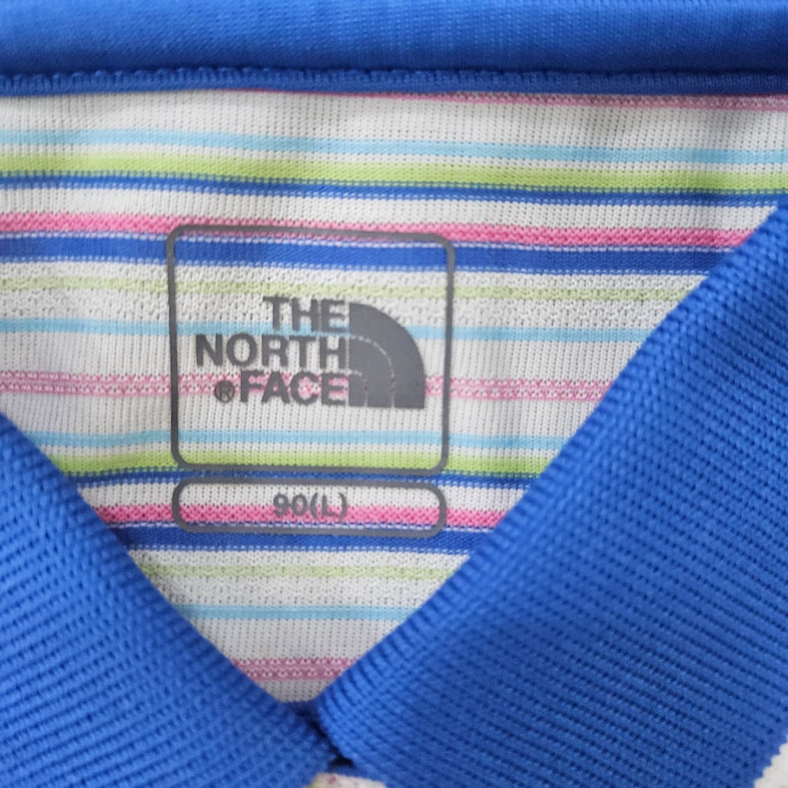 90 노스페이스 여성 기능성 카라 반팔티 0320Y 상품이미지4