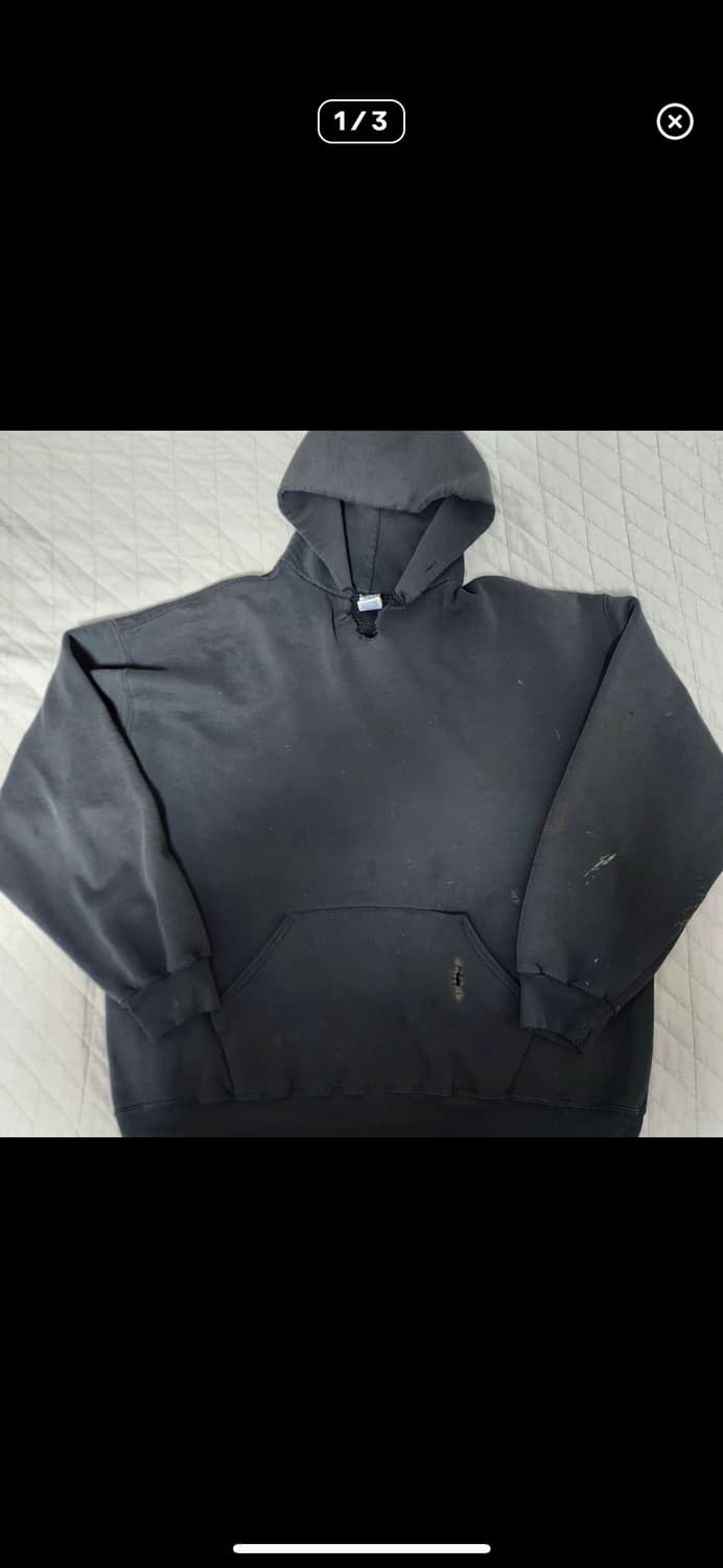 90s russell 후드티 상품이미지1