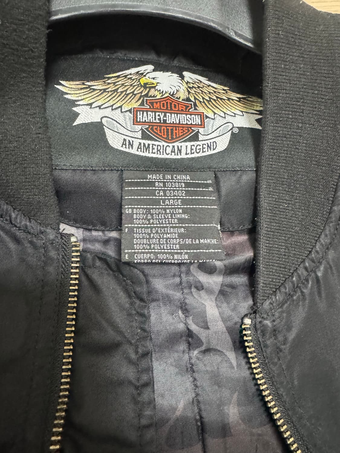 할리데이비슨 ma-1 L사이즈 상품이미지9