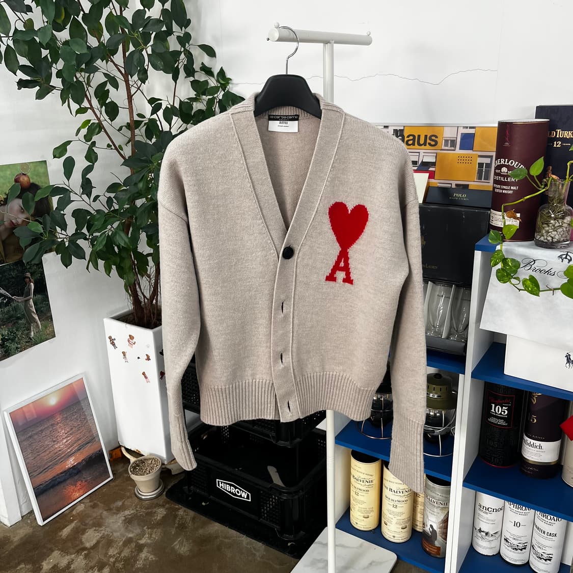 아미 인타르시아 가디건 S 상품이미지1