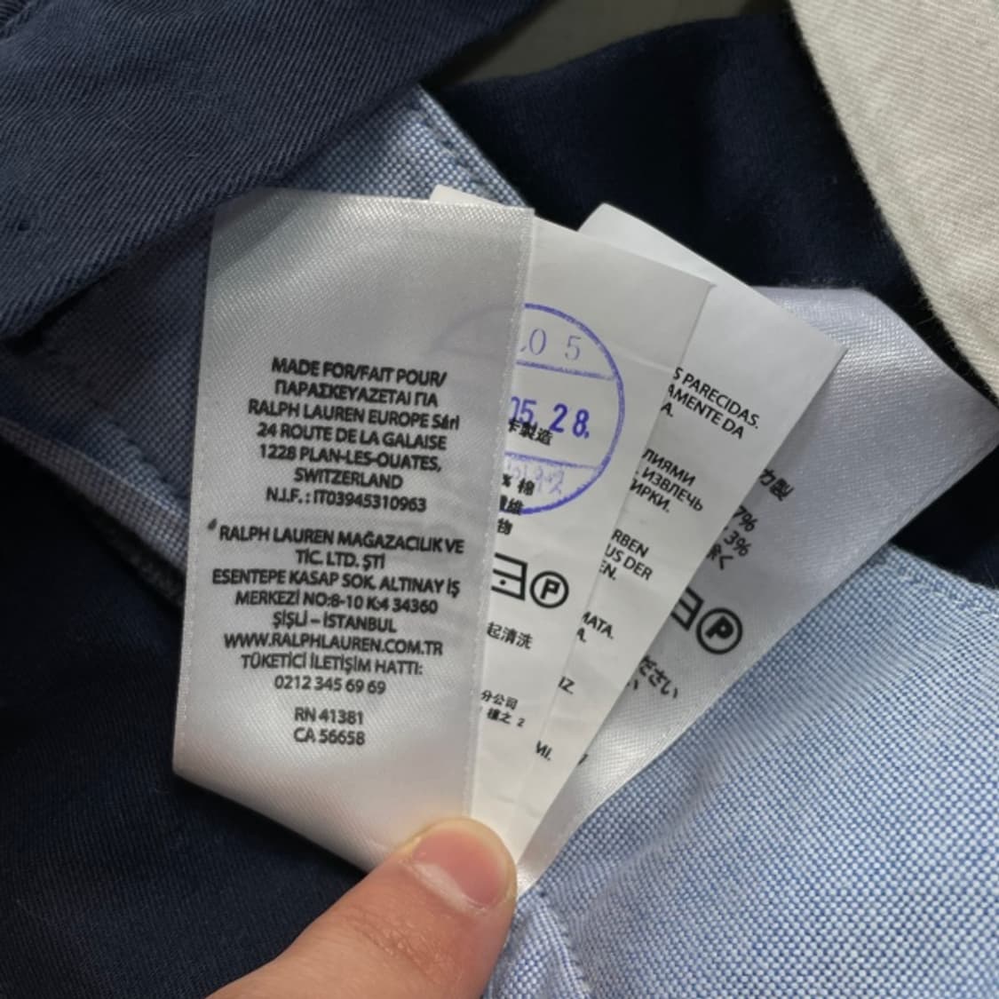 32 폴로 신형 요트 자수 팬츠  상품이미지5