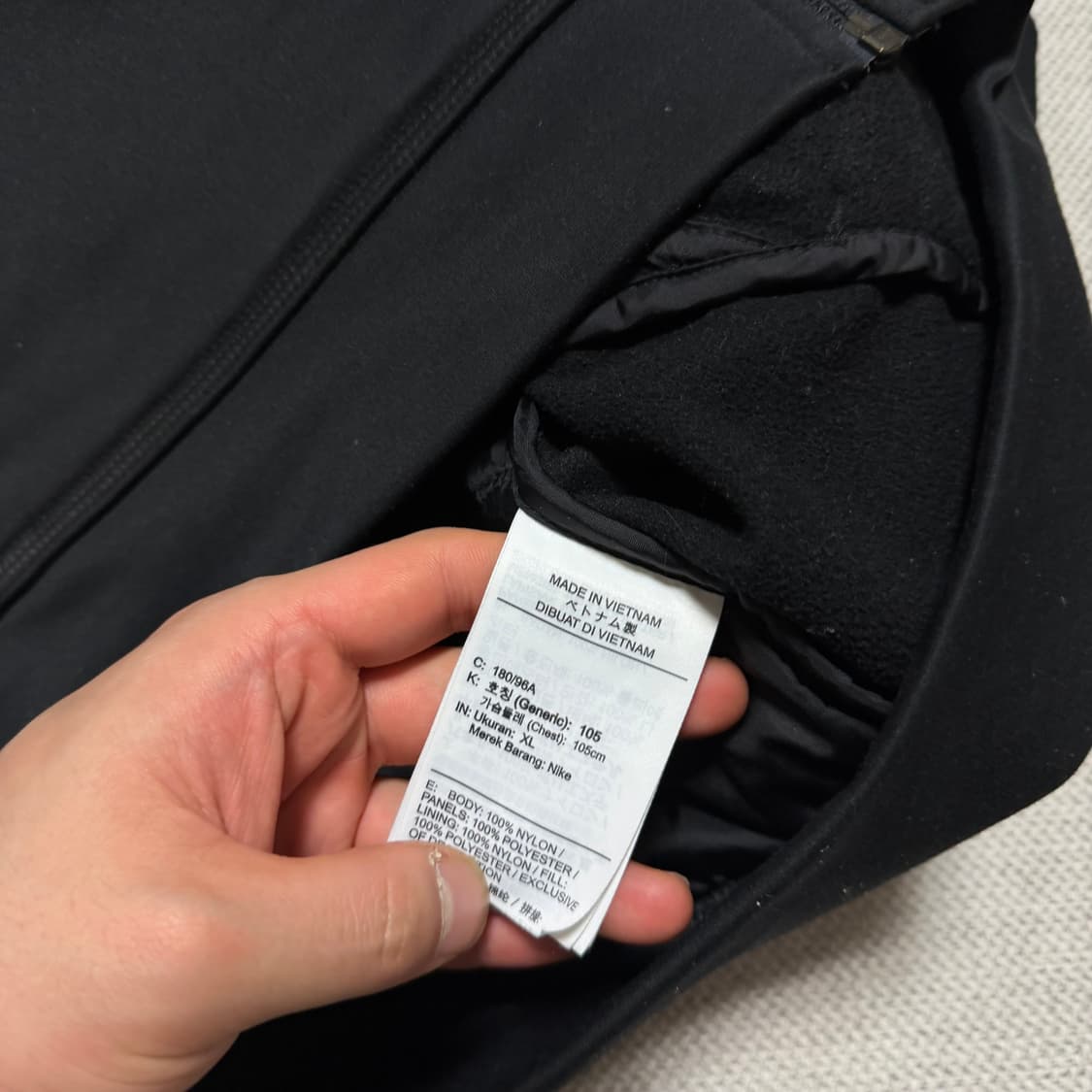 나이키 경량패딩 후디 자켓 상품이미지3