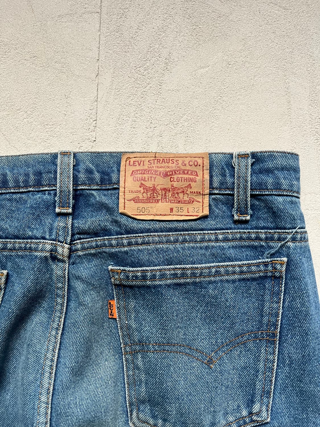 35) 80년대 리바이스 505 중청 상품이미지7