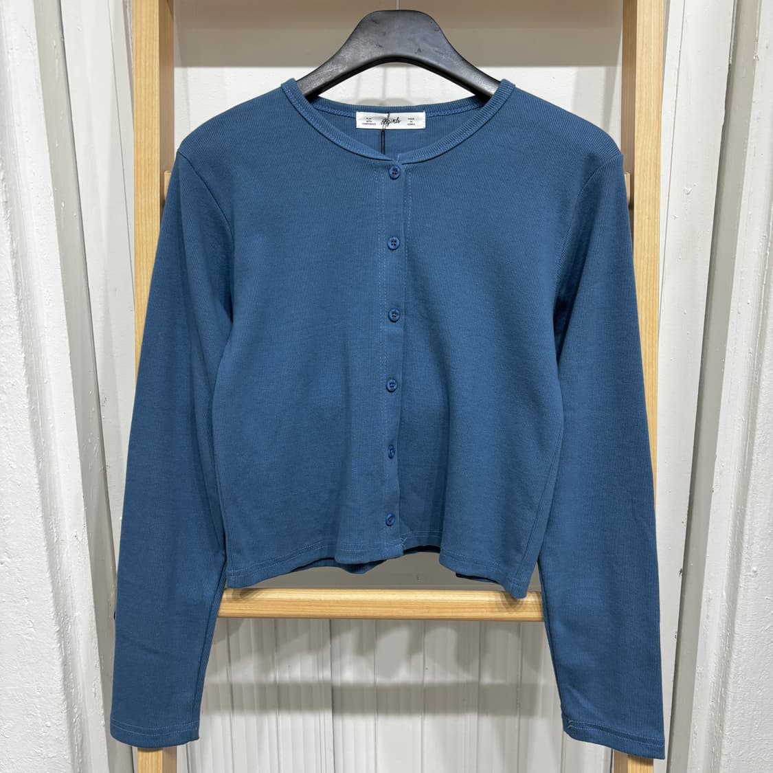 [새상품] 육육걸즈 코튼 니트 가디건 상품이미지1