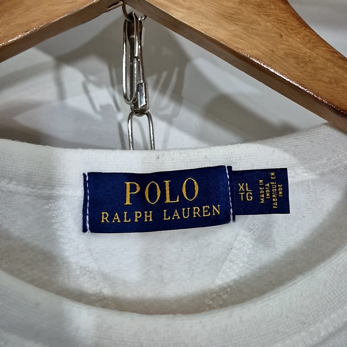 폴로 랄프로렌 화이트 맨투맨 상품이미지4