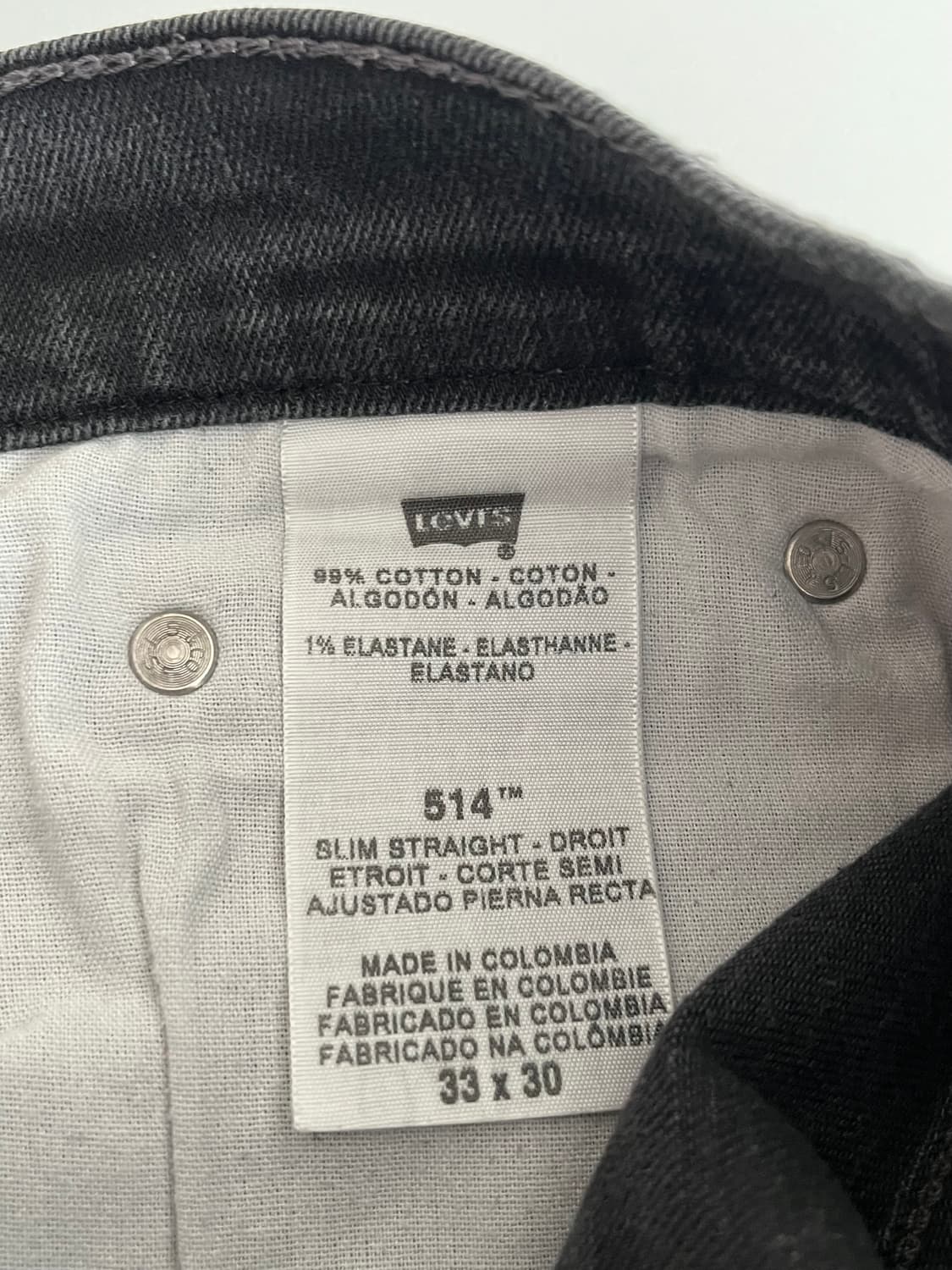 33) 새상품 UTA SEOUL 리바이스 514 커스텀 팬츠 상품이미지6