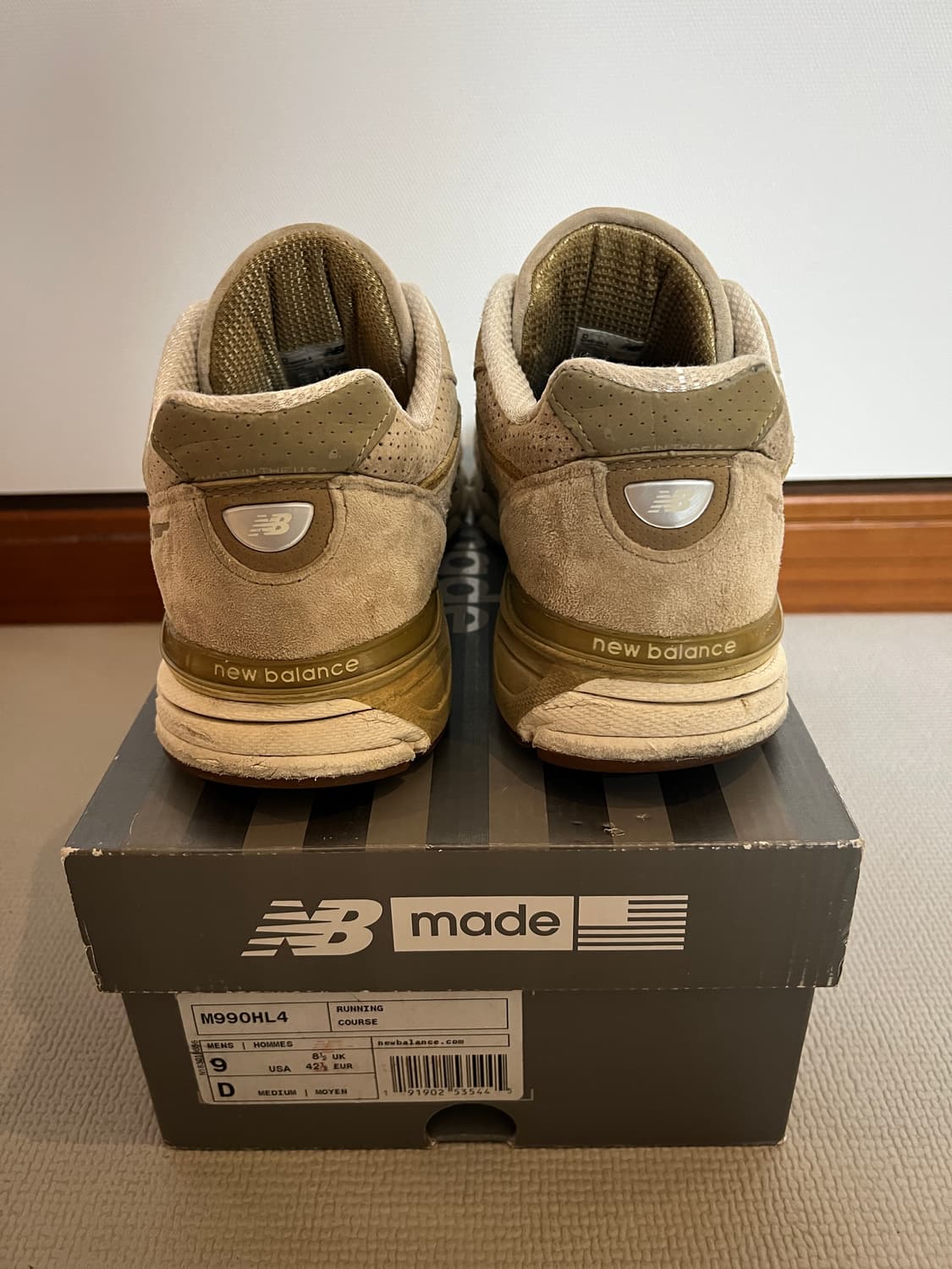 무료배송 - Made in USA 뉴발란스 990v4(탄) 270 상품이미지3