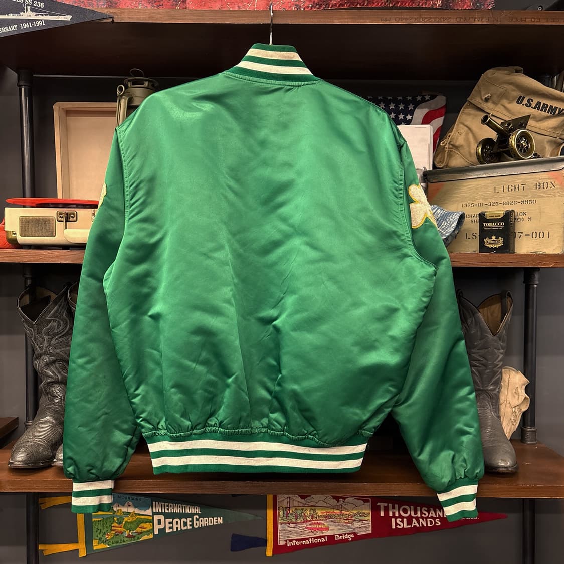 80~90s 스타터 NBA 보스턴 셀틱스 클럽크루 바시티 자켓 N778 상품이미지2