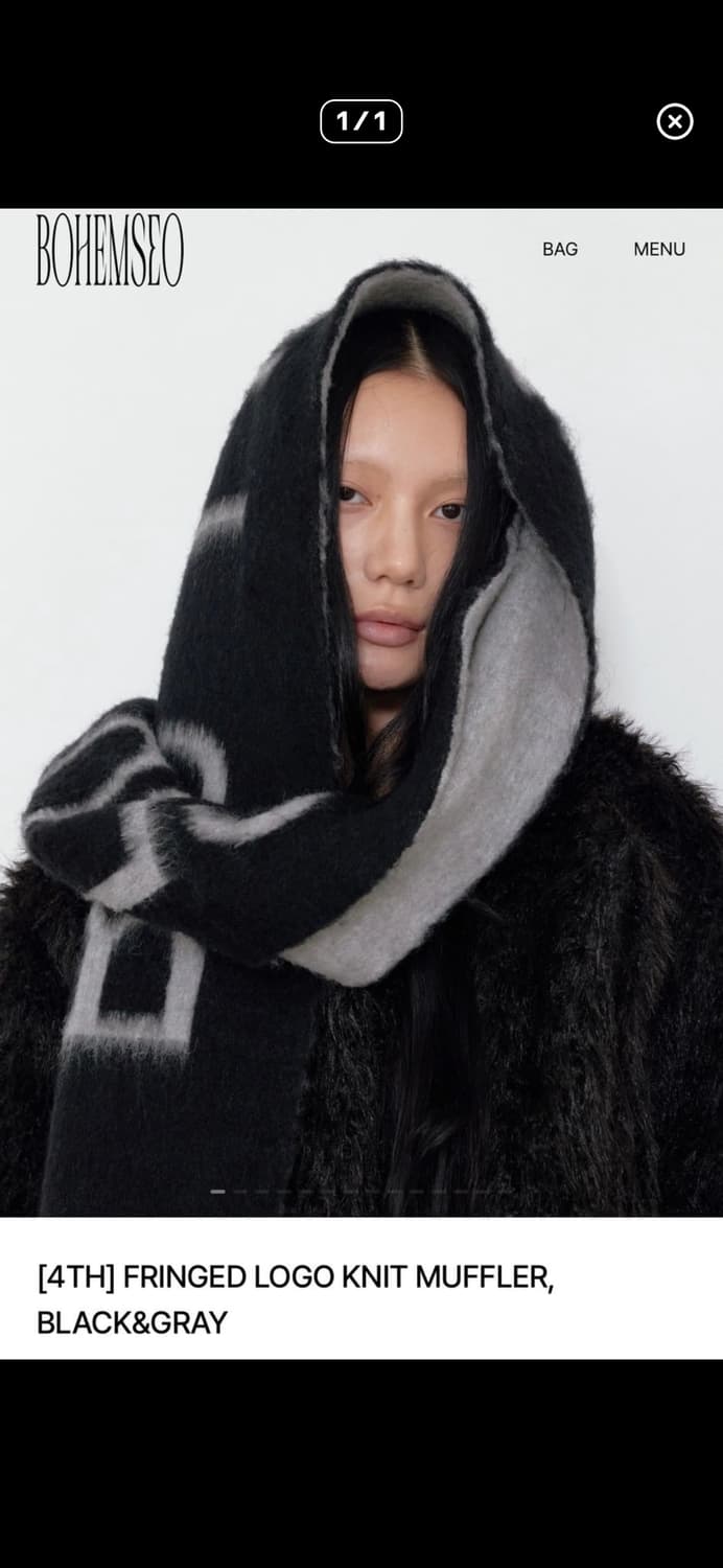 보헤미안서울 머플러  상품이미지2