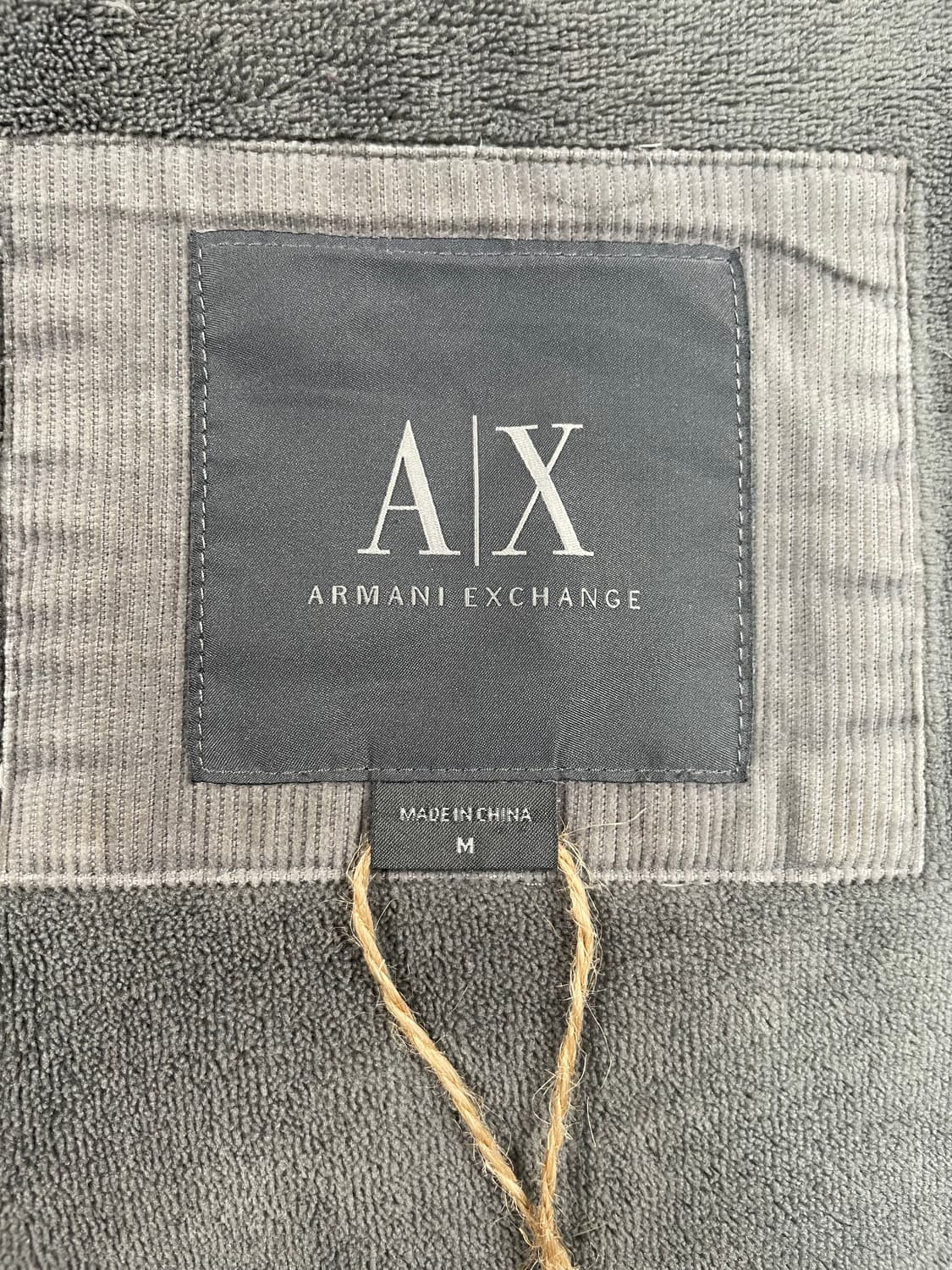 알마니 패치 쉐르파 코튼 집업 상품이미지8