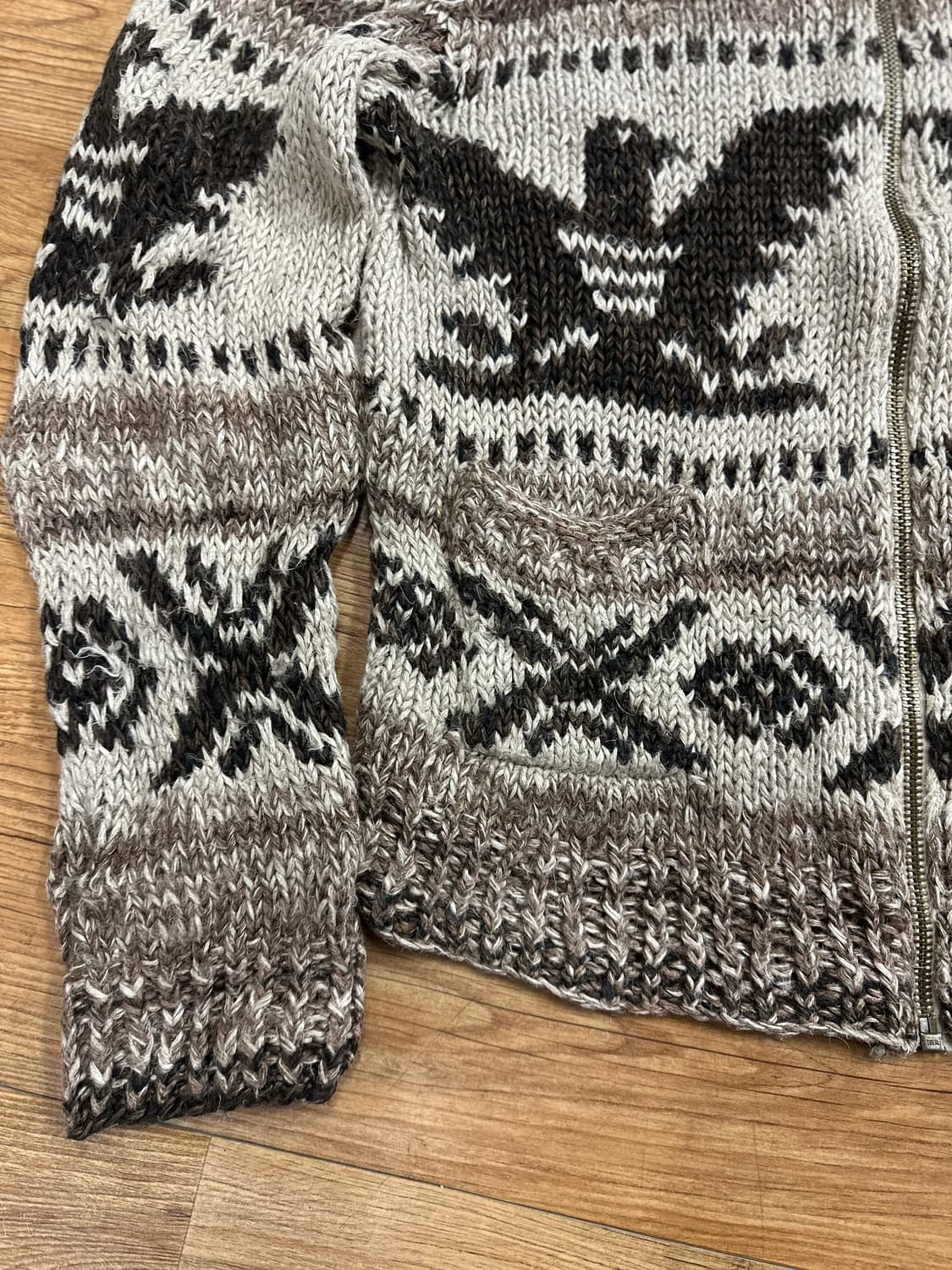 (M)폴로랄프로렌 코위찬 핸드메이드 니트 집업 상품이미지4