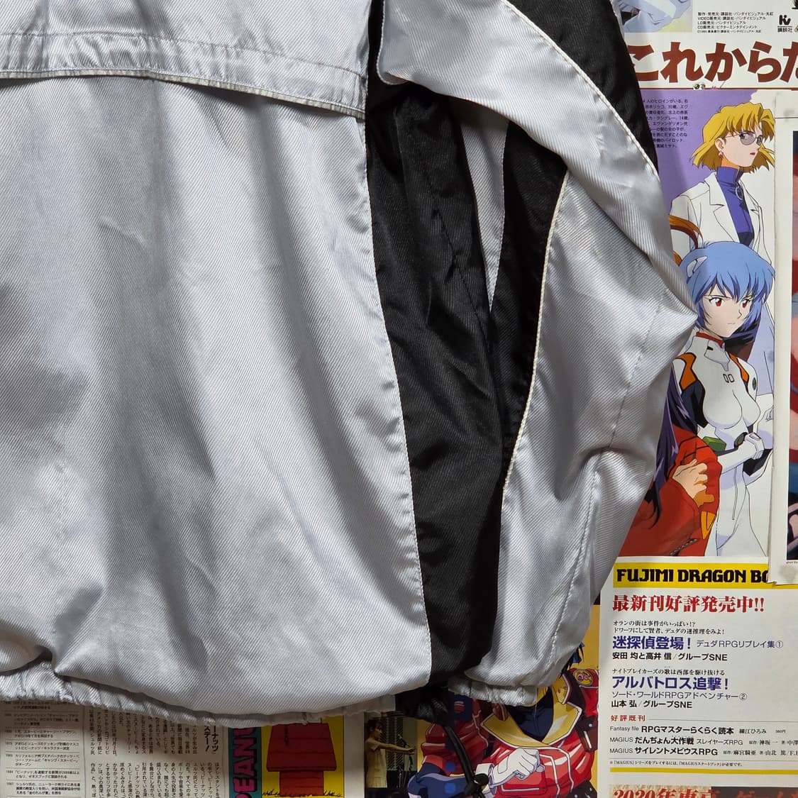 JPN 챔피온 올드스쿨 실버 바람막이 상품이미지8