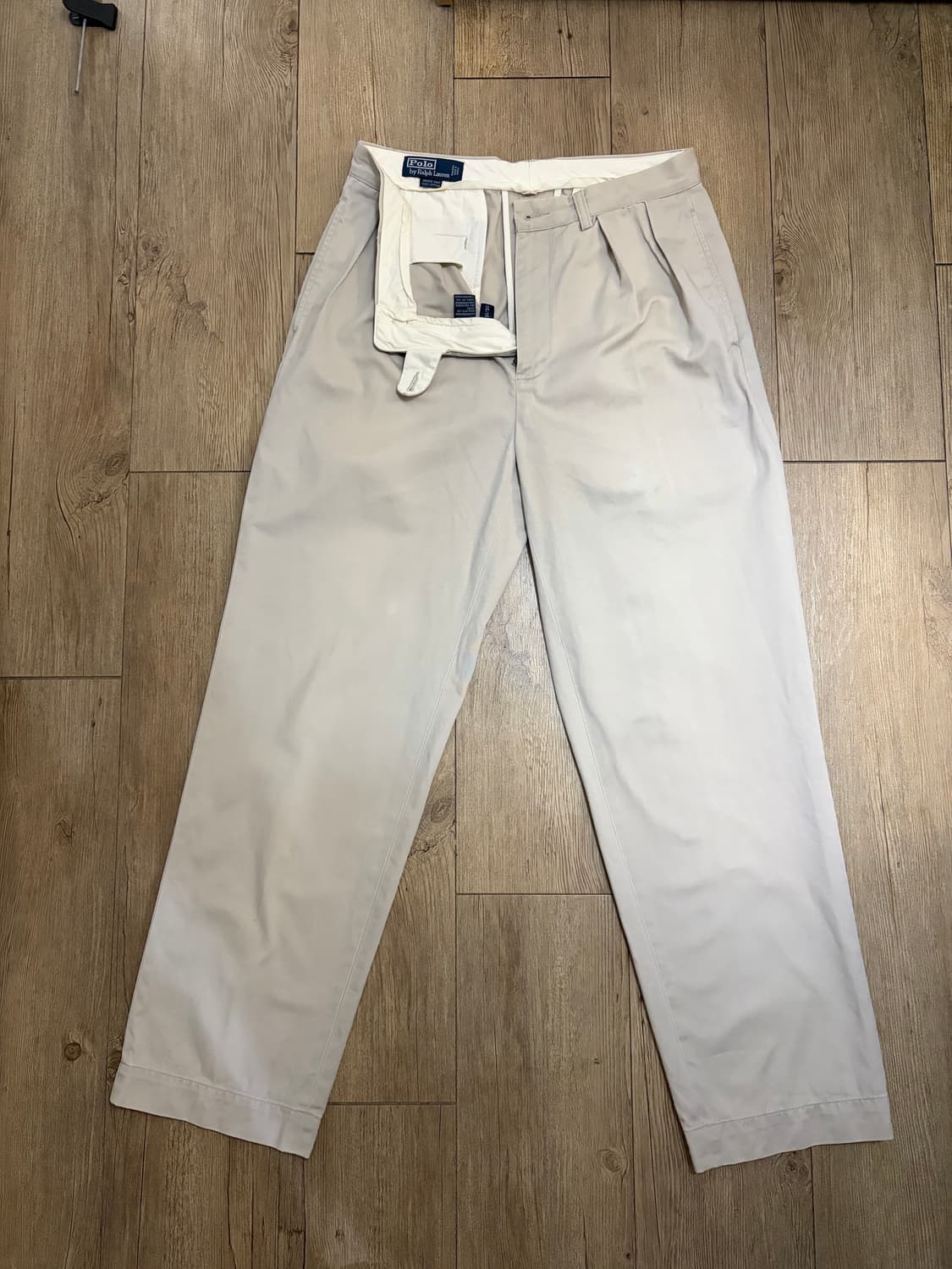 00s 폴로 랄프 로렌 앤드류 치노 팬츠 아이보리 31/30 상품이미지1