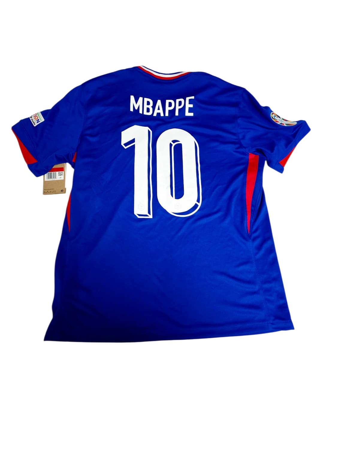 택24-26 나이키프랑스 국대 음바페 10번 마킹 유니폼 L 하자있음 상품이미지2
