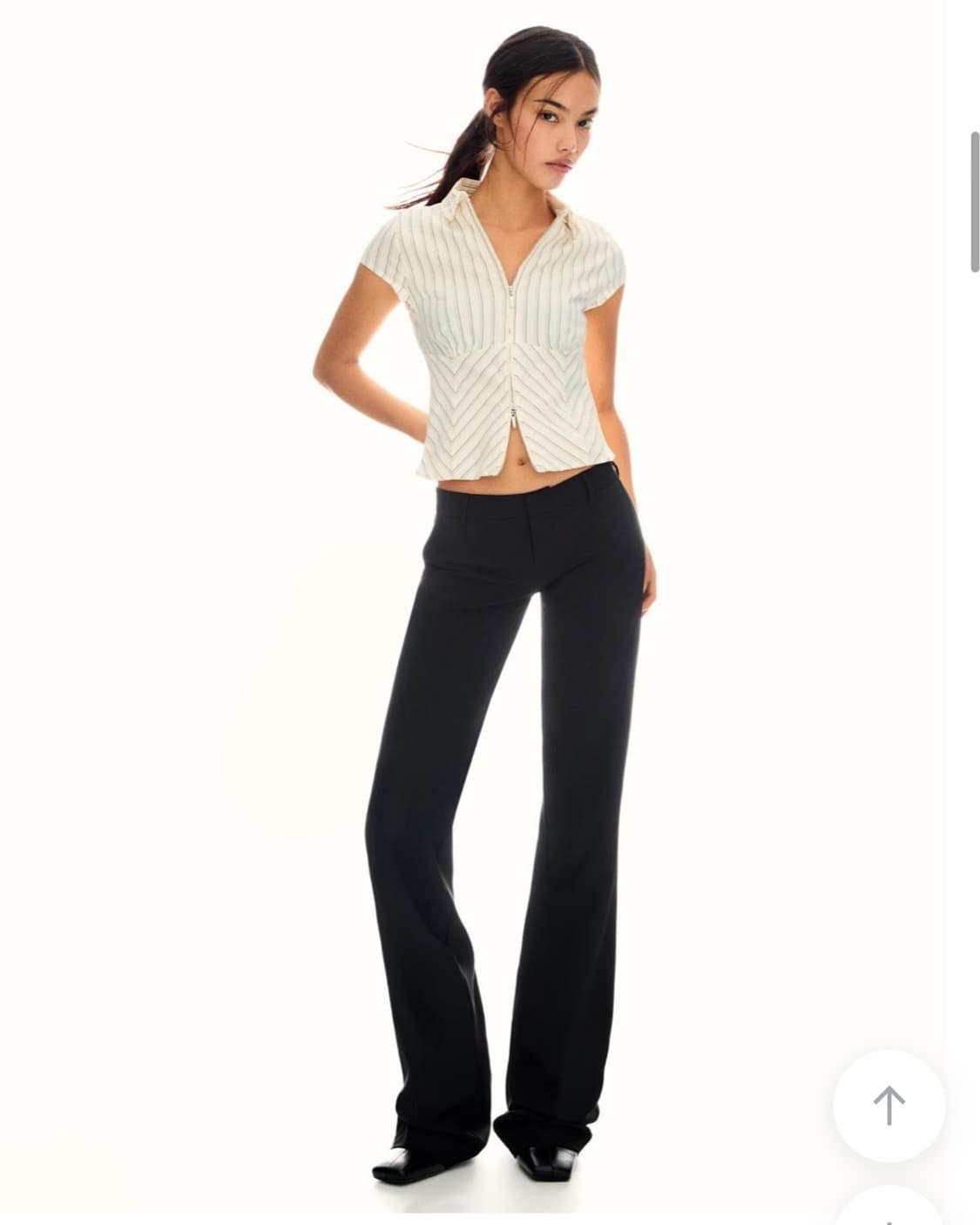 버쉬카 로우라이즈 슬랙스 상품이미지1