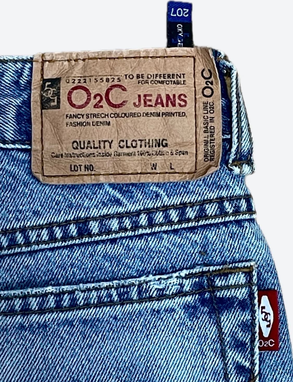 02C JEANS 디스트로이드 데님 팬츠 상품이미지2