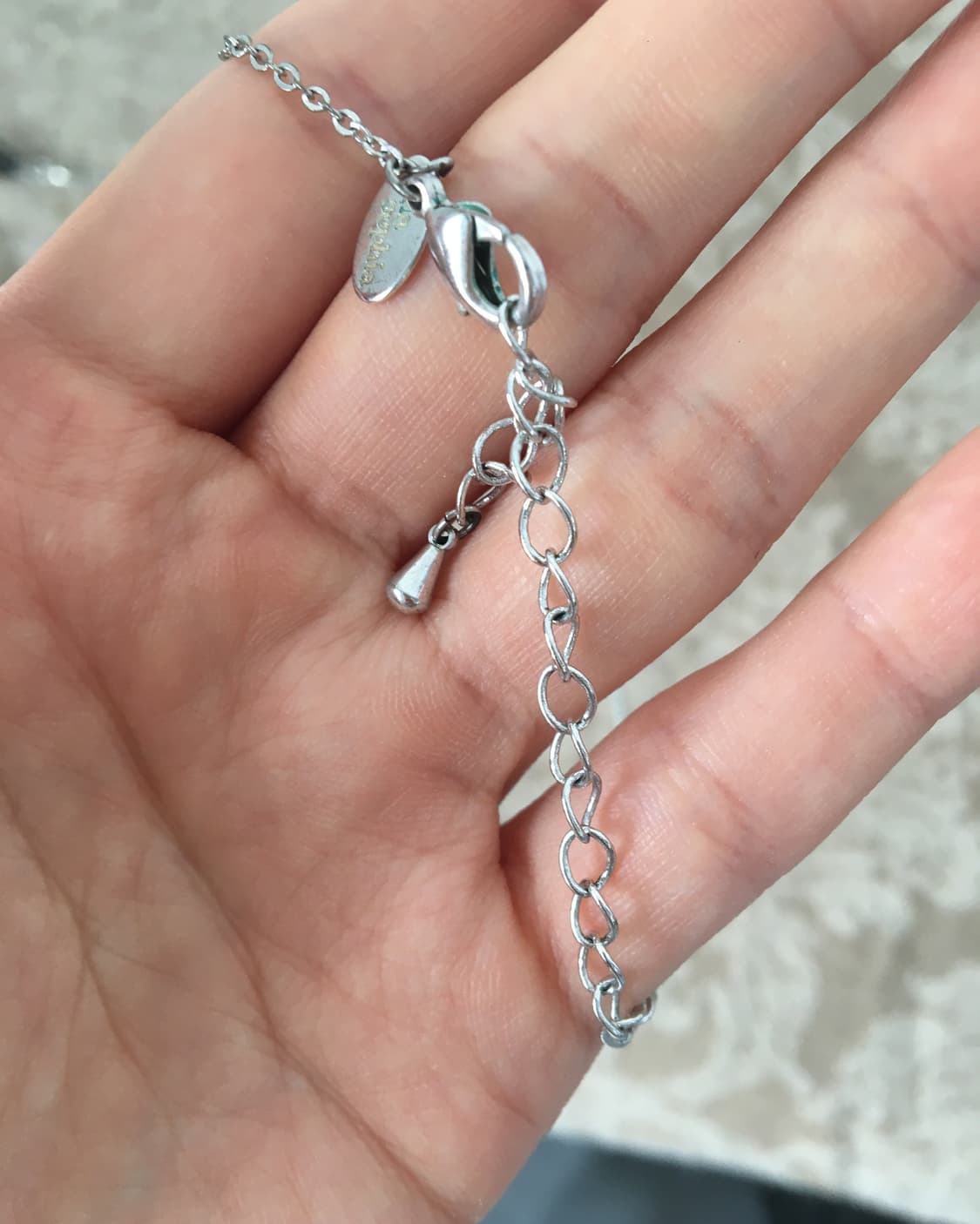 cubic point necklace 상품이미지6