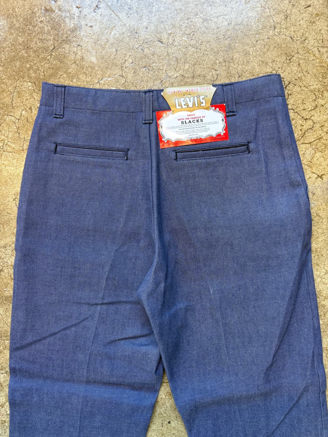 90s Usa 데드스탁 리바이스 스타프레스트 팬츠 상품이미지5