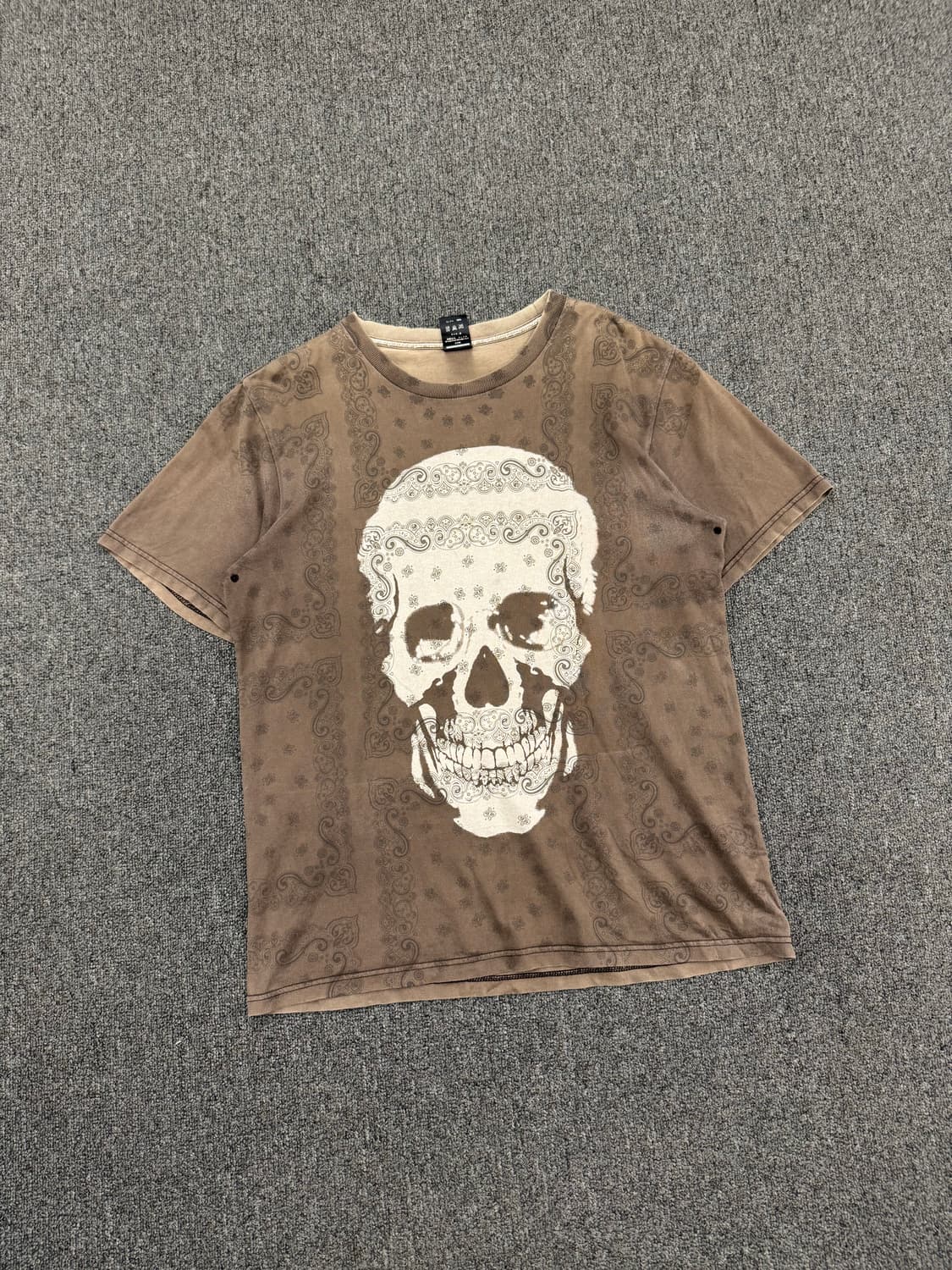 3)Number(N)ine 07aw love god murder스컬반팔 상품이미지1