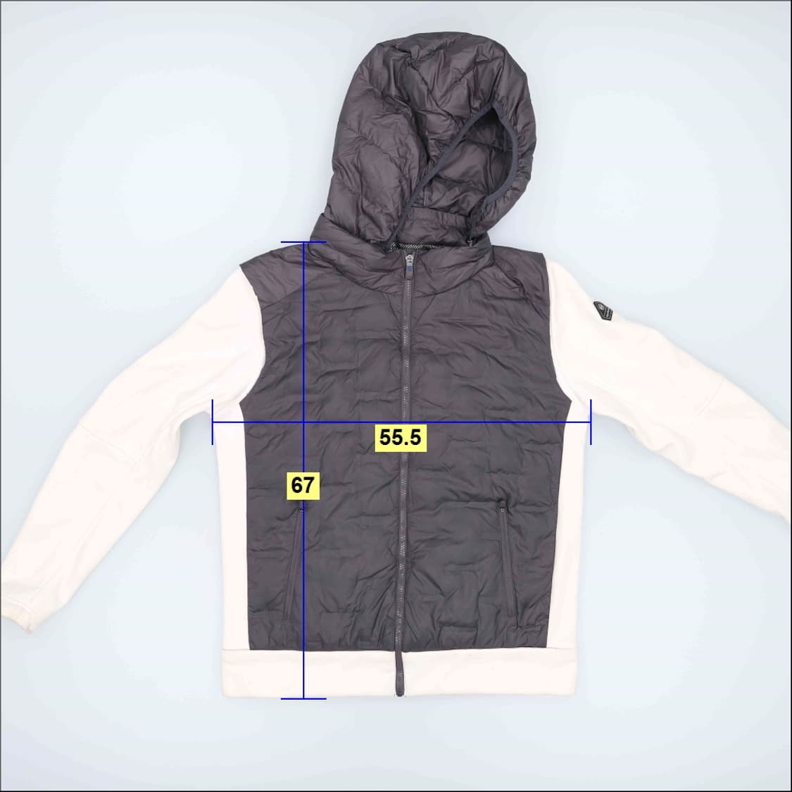 [100] 애플라인드 구스다운 패딩점퍼 0116H1 상품이미지9