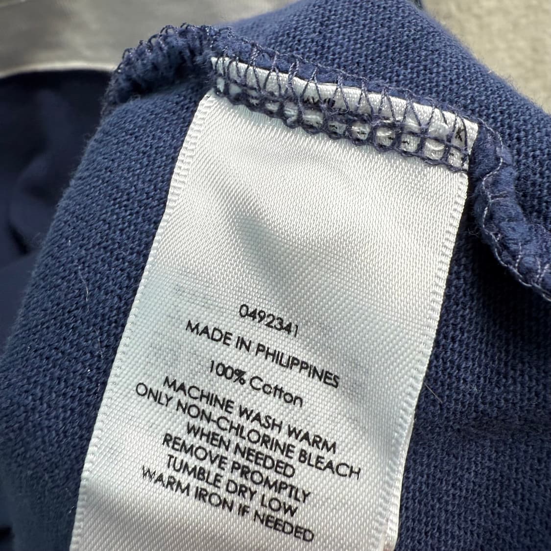 [L] 폴로 커스텀핏 네이비 럭비티 상품이미지7