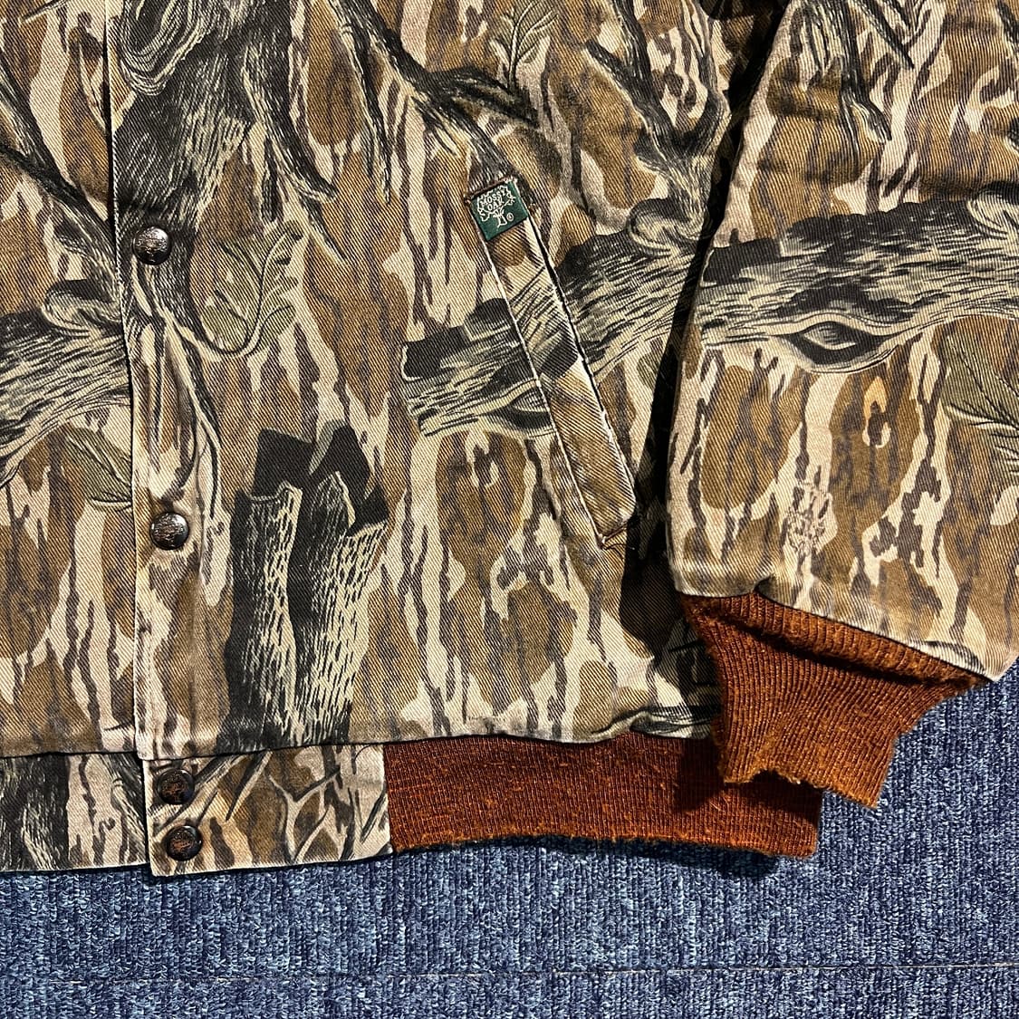 빈티지 90s Mossy Oak 카모 자켓 상품이미지7
