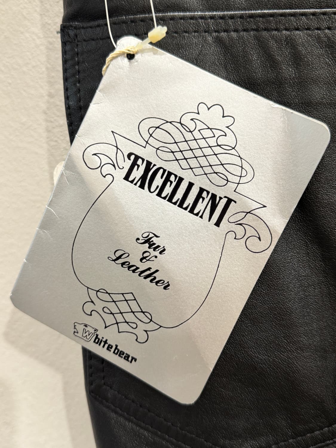 japan vintage 레더팬츠 상품이미지7