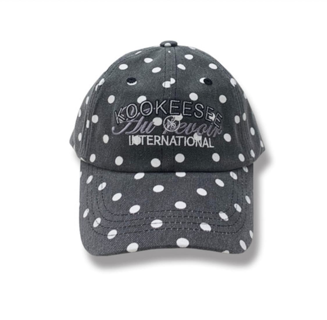 쿠키시 도트 캡 모자 상품이미지1