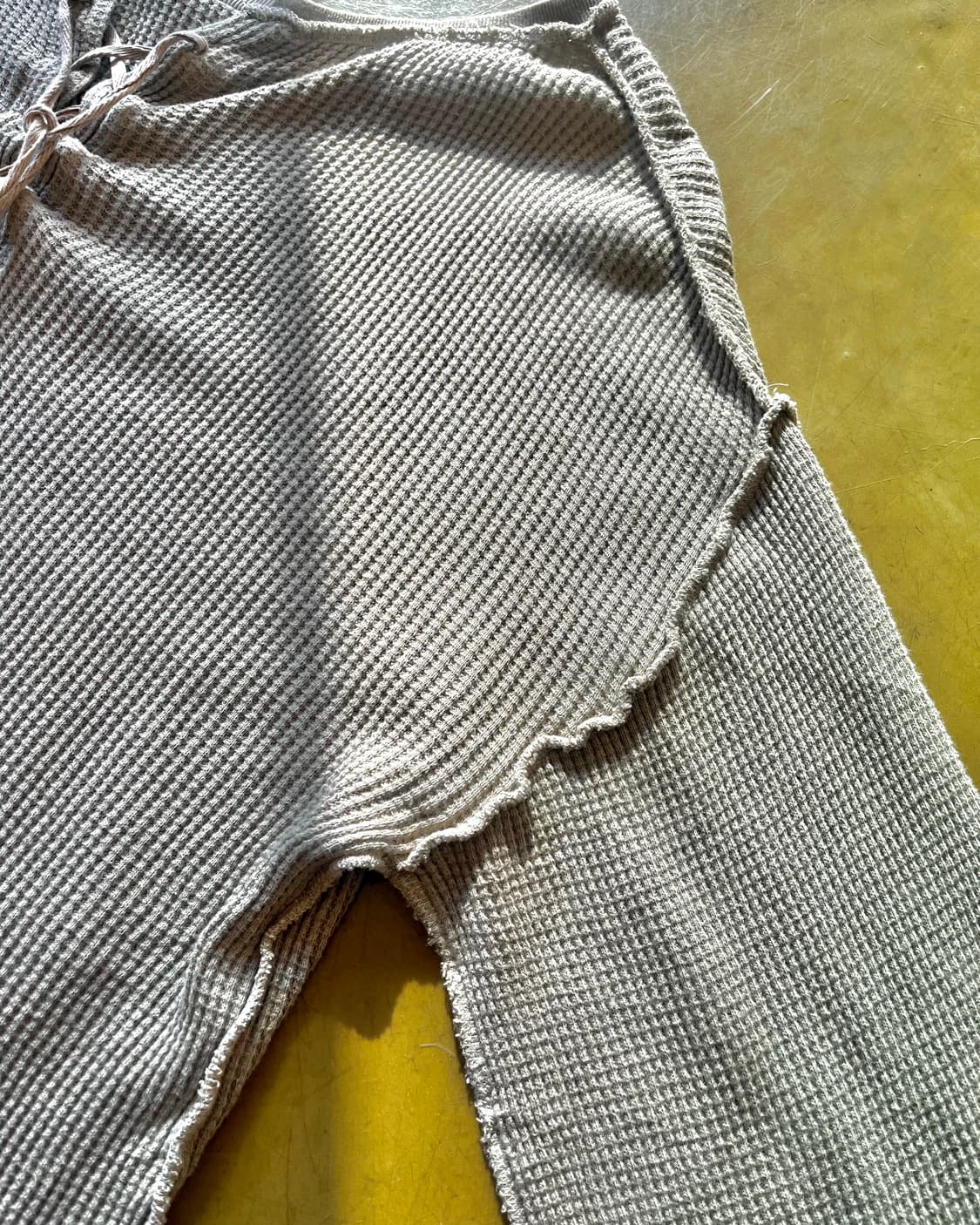 Chico Japanese Lace-up Waffle Knit 상품이미지7