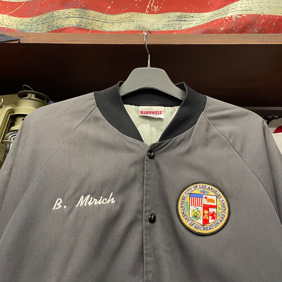 하트웰 USA 빈티지 LA 스포츠 자켓 상품이미지3