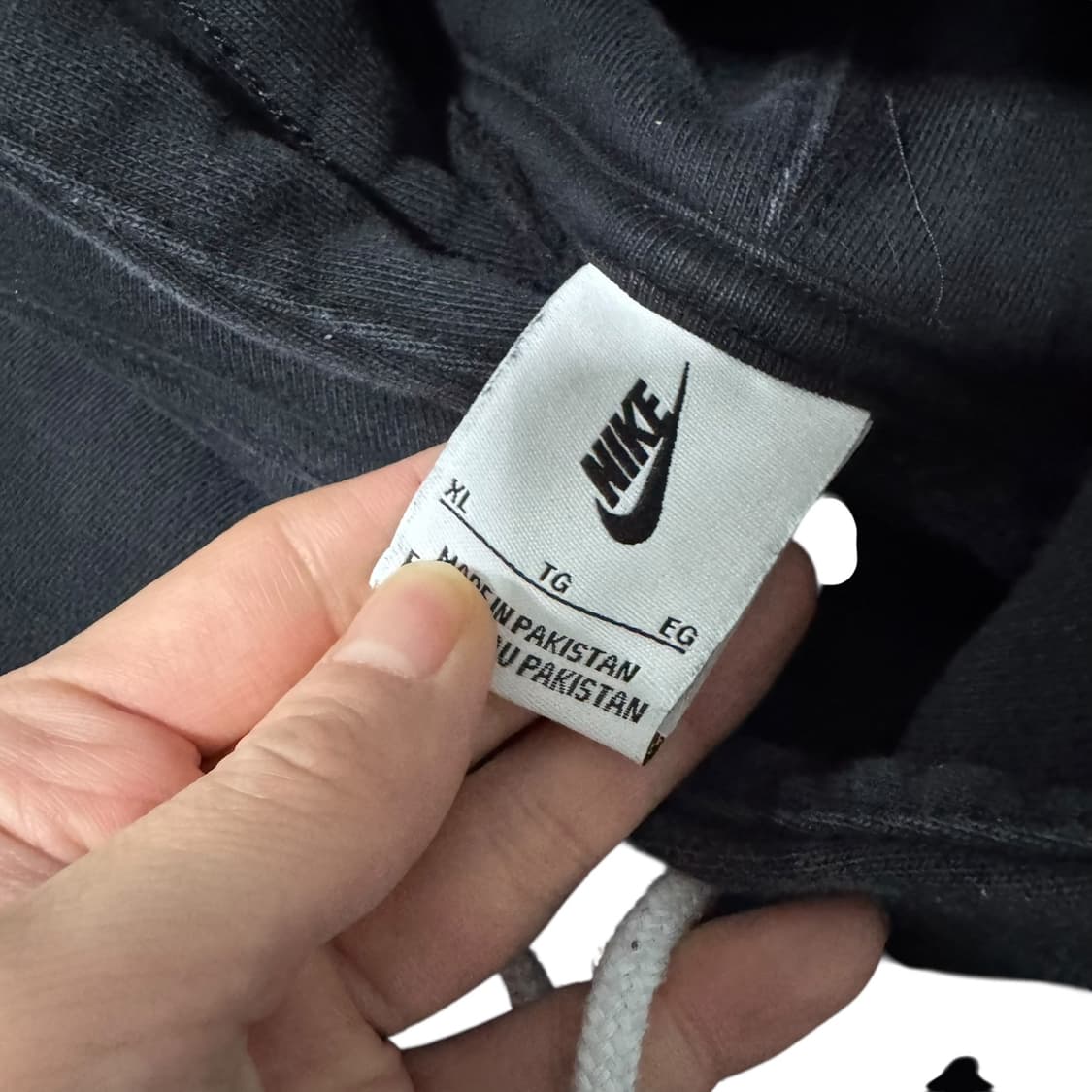 신형 나이키 블랙 오버후드티 상품이미지3