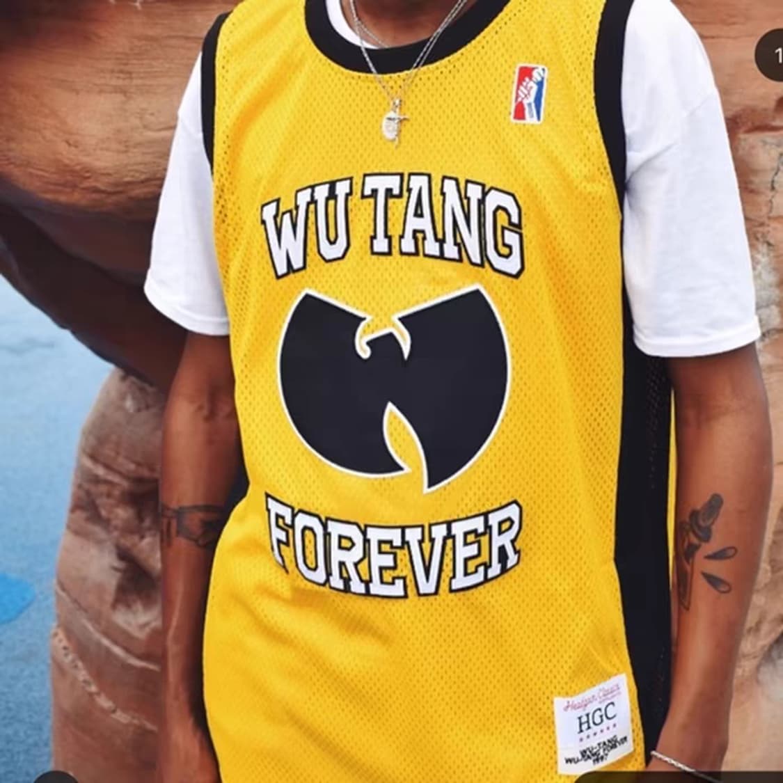 Wutang 농구 유니폼 반팔티셔츠 상품이미지2