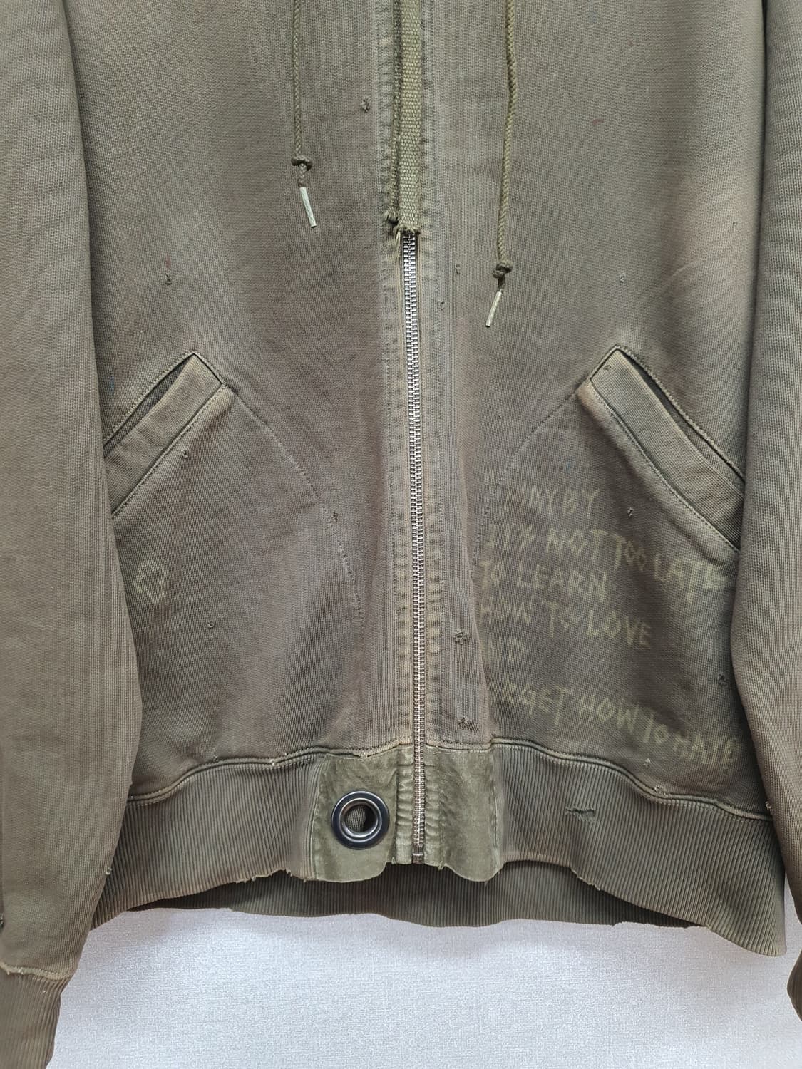 나이젤카본 후드집업 빈티지 커스텀 [ 밀리터리/Rock테이스트] 상품이미지2