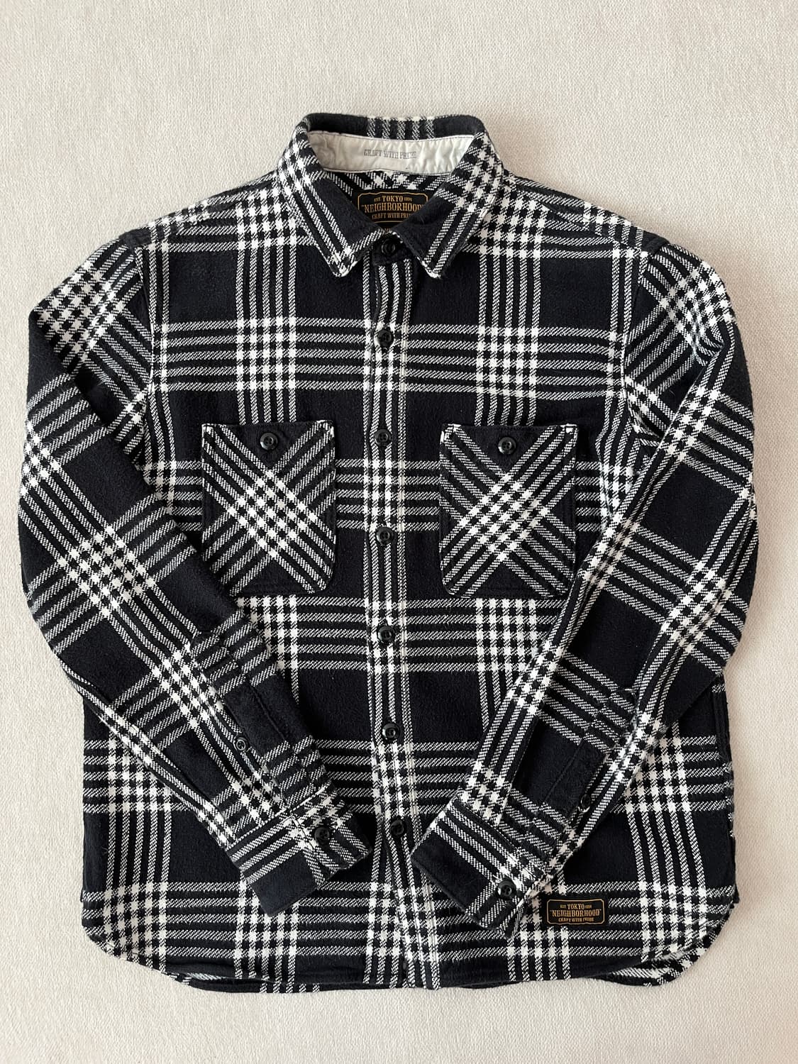 네이버후드 16fw 럼버 셔츠 상품이미지1