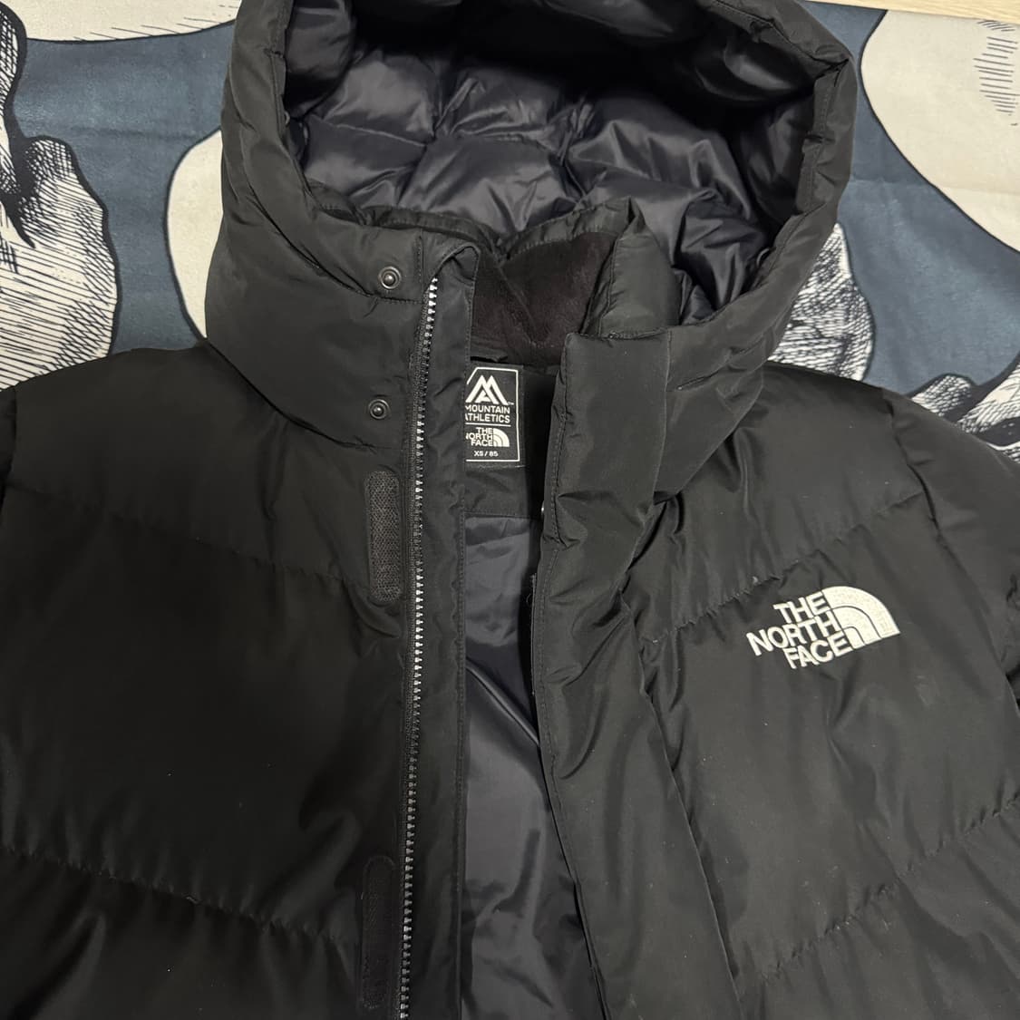 노스페이스 롱패딩 85 xs사이즈  상품이미지4