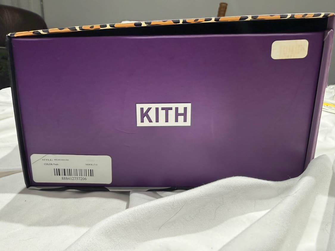 민트급 나이키 KITH 콜라보 퍼플 운동화 255mm 상품이미지8