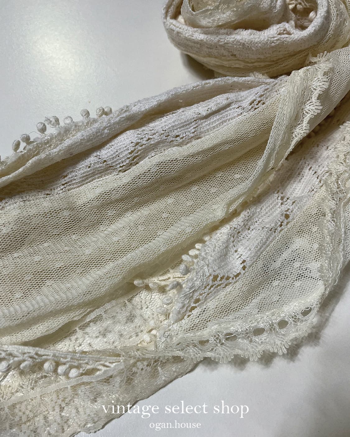 vintage lace scarf 상품이미지3